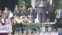 Bupati Sukabumi H. Asep Japar bertindak sebagai inspektur upacara peringatan Hari Sumpah Pemuda ke-97 Tahun 2025