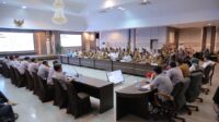 Rapat Koordinasi Percepatan Operasionalisasi Kopdes Merah Putih di Kantor Gubernur, Senin (27/10/2025).