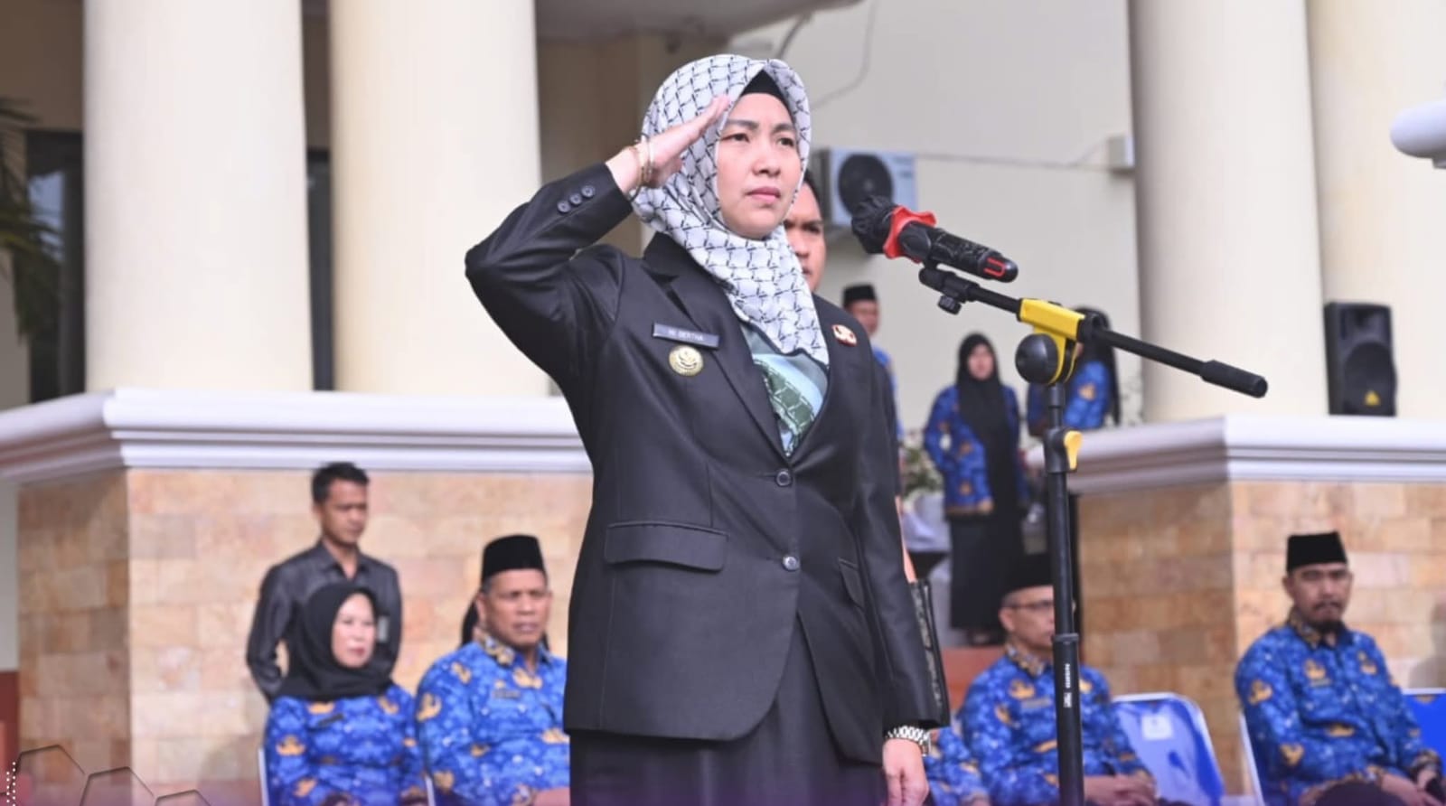 Wakil Wali Kota Pagar Alam Hj. Bertha