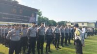 Polda NTB menggelar Apel Konsolidasi Operasi Mandalika Rinjani 2025 usai sukses amankan MotoGP Mandalika.