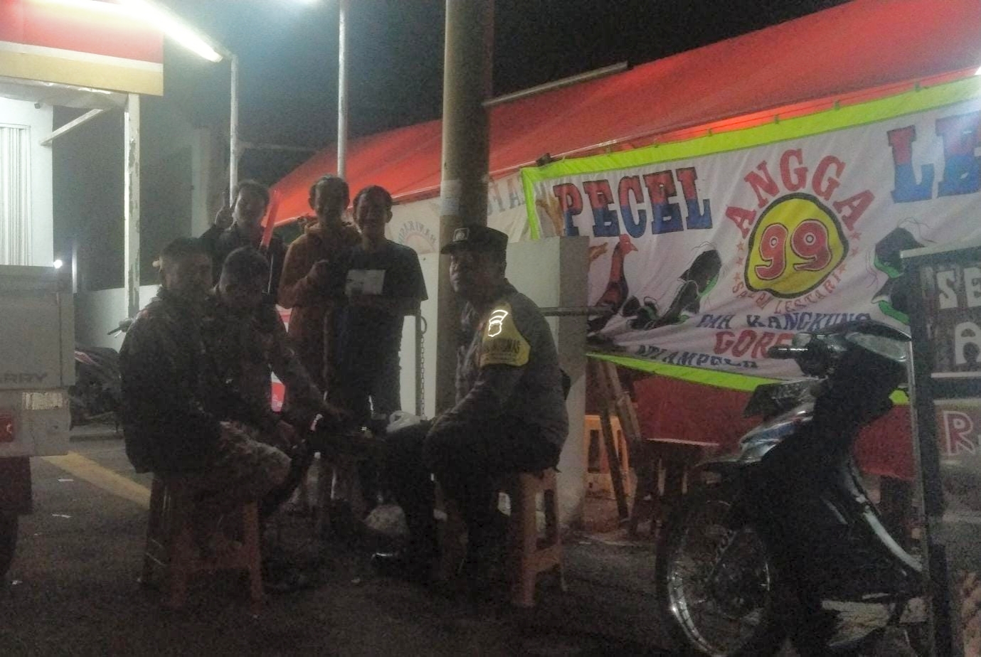 Polsek Jatiwangi Polres Majalengka rutin menggelar patroli malam