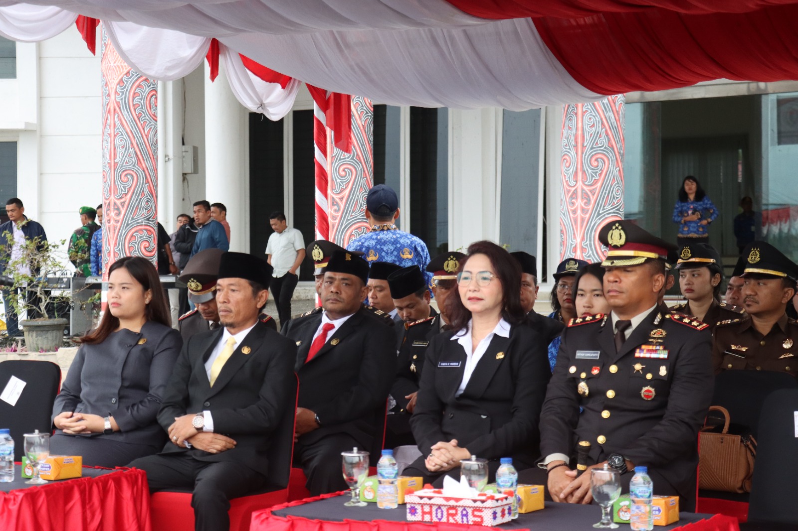 Polres Humbahas menggelar upacara Hari Kesaktian Pancasila 2025 dengan khidmat.