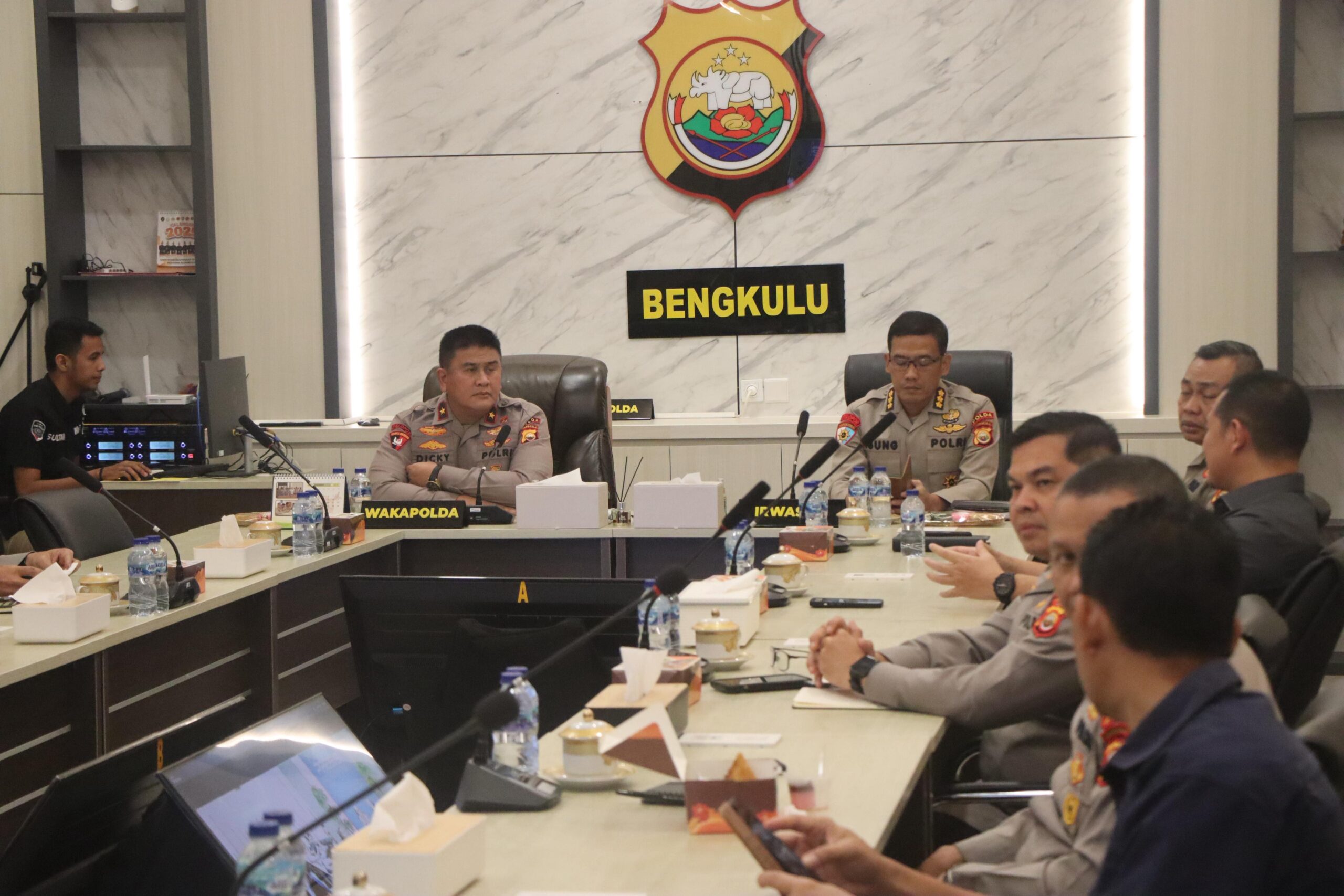 Wakapolda Bengkulu mengikuti forum belajar bersama tentang peningkatan kecerdasan emosional dan spiritual untuk mendukung transformasi kultural Polri serta peningkatan pelayanan publik.