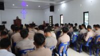 Polres Humbahas rutin melaksanakan Binrohtal setiap Kamis untuk meningkatkan iman, ketakwaan, dan profesionalisme personel.