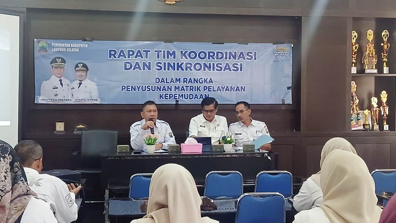 Pemkab Lampung Selatan melalui Dispora menyusun Rencana Aksi Daerah (RAD) Kepemudaan