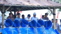 Wapres Gibran Rakabuming Raka menebar 80 ribu bibit ikan nila di Banten