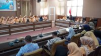 Sekda Supriyanto dan Reni Apriyani ajak ibu tingkatkan kesadaran gizi untuk cegah stunting sejak kandungan.