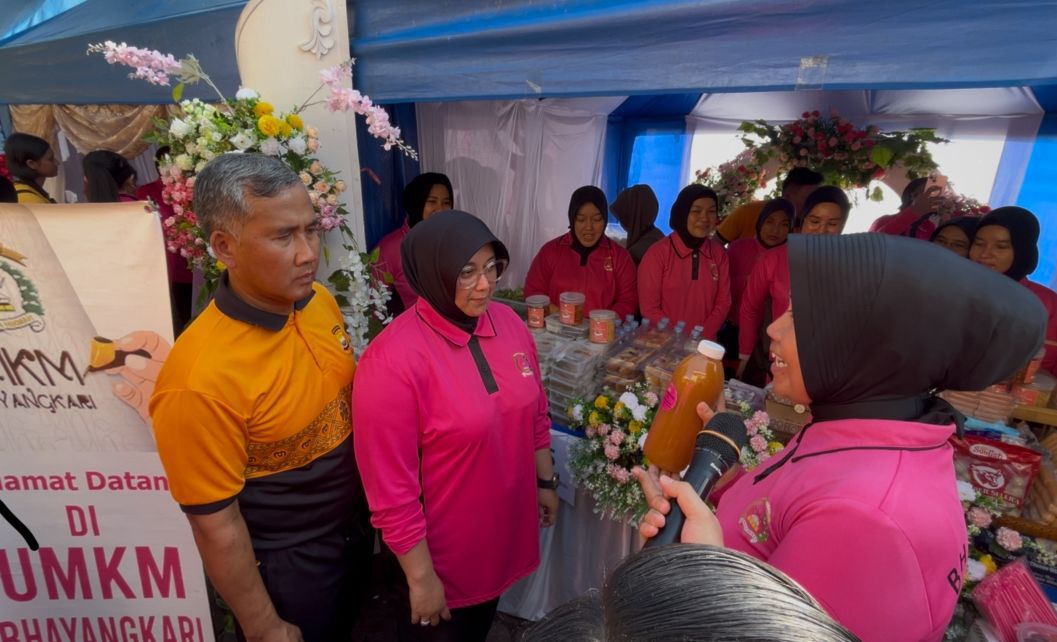 Kapolda Bengkulu Irjen Pol. Mardiyono mendukung Bazar UMKM