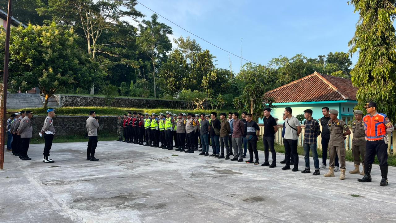 Apel kesiapan pengamanan pembukaan MTQ ke-55 tingkat Kabupaten Majalengka tahun 2025.