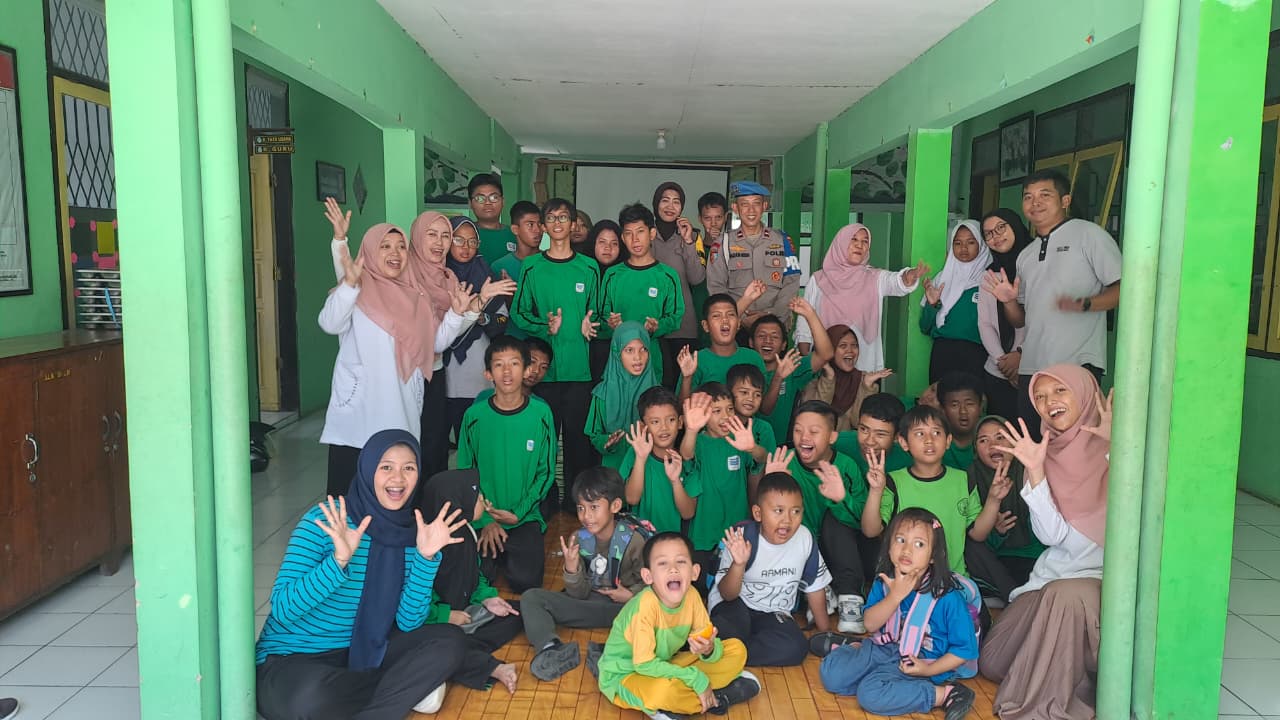 Polsek Majalengka Kota menggelar program Polisi Sahabat Anak di SLB C YPLB Majalengka