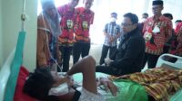 Wakil Bupati Gowa Darmawangsyah Muin memastikan korban busur di Bontoramba mendapat perawatan layak