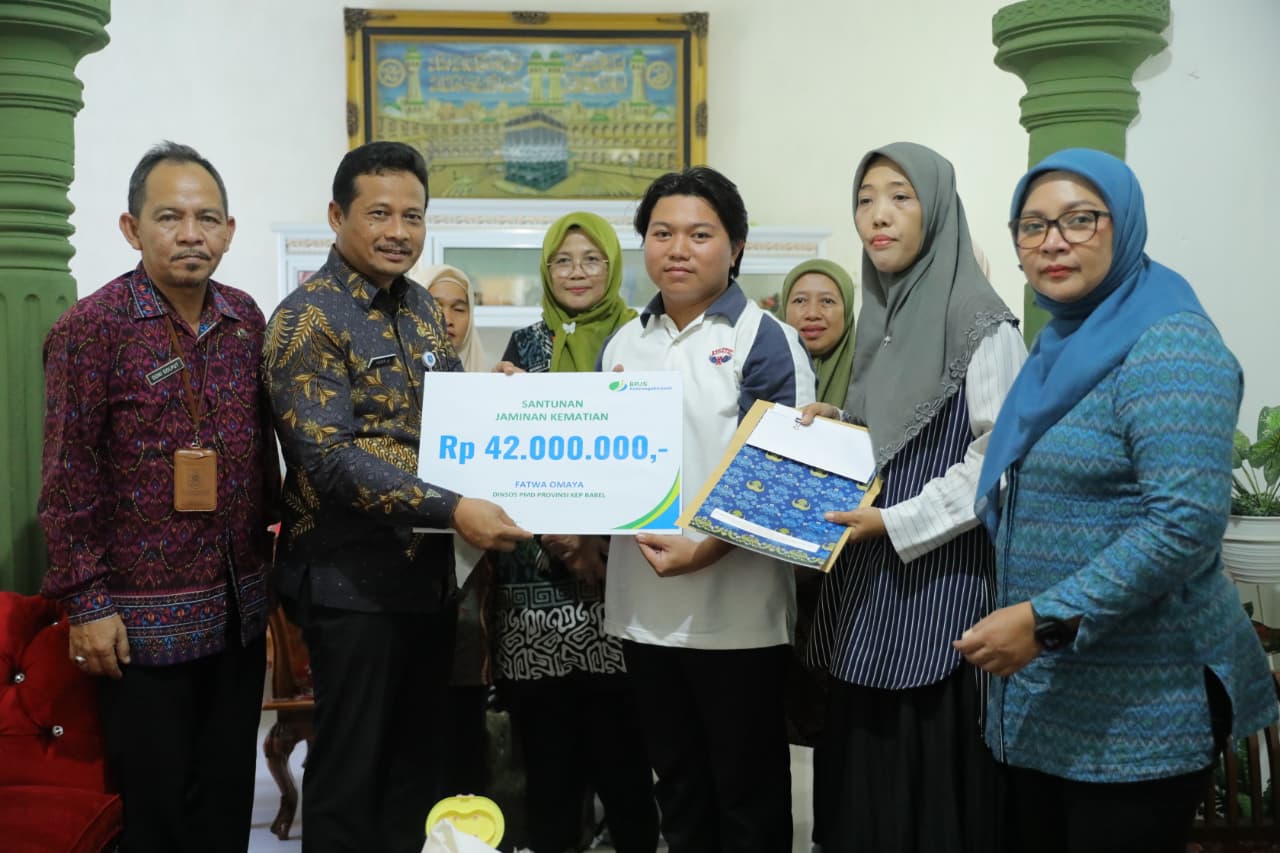 Santunan ASN Peduli Babel Wujud Kepedulian Pemerintah bagi Keluarga ASN