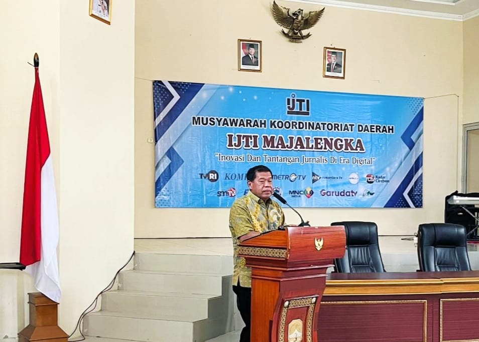 Kasubsi PIDM Polres Majalengka Hadiri Musda IJTI