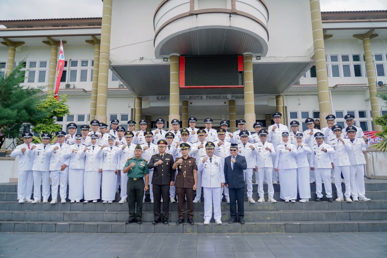 peringatan Sumpah Pemuda ke-97, Selasa (28/10/2025), di lingkungan Pemkot Pangkalpinang