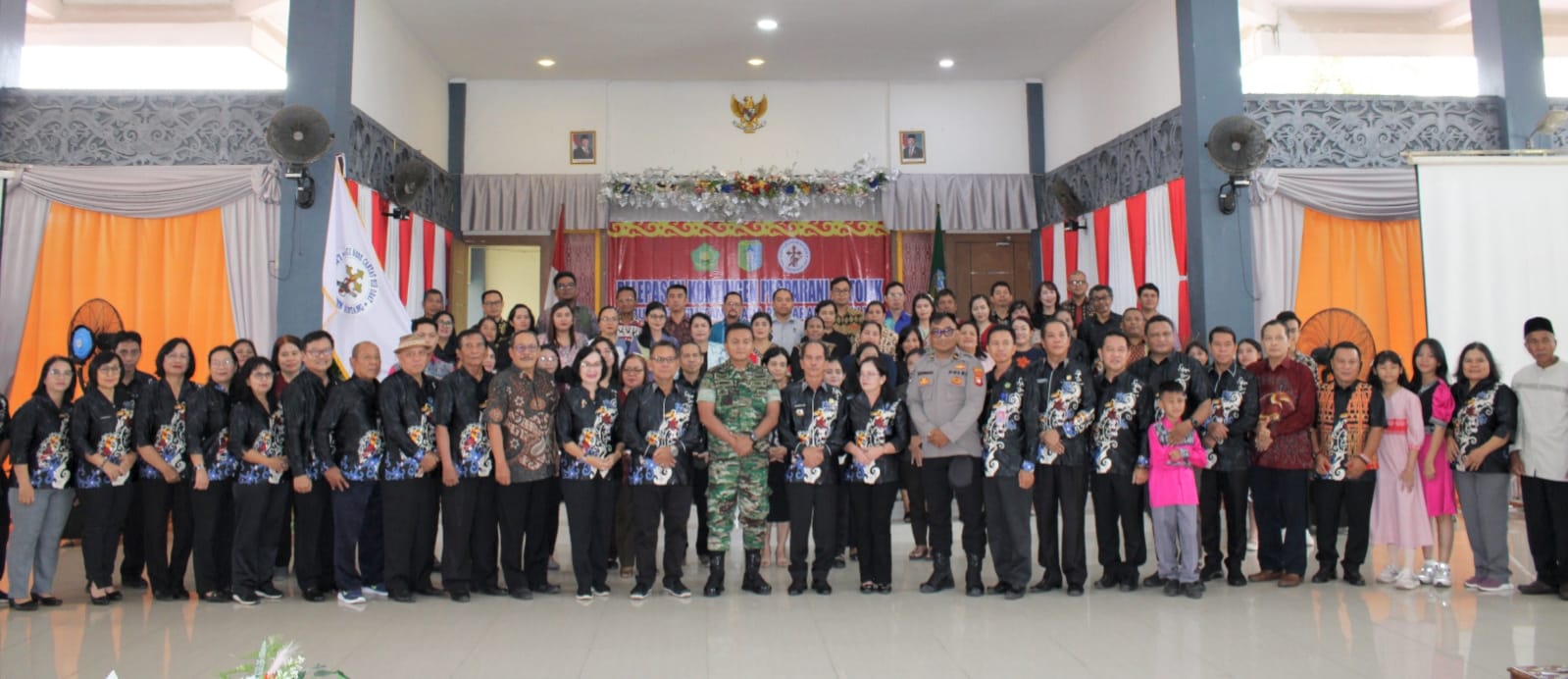 Kontingen Pesparani Kabupaten Sintang siap berlaga di Pesparani I Tingkat Provinsi Kalimantan Barat di Pontianak.