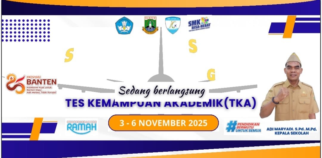 SMKN 10 Kabupaten Tangerang melaksanakan Tes Kemampuan Akademik (TKA) berbasis CBT bagi 425 siswa kelas XII. IMG 20251105 WA0038