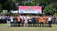 Polres Pagaralam Gelar Apel Kesiapsiagaan Hadapi Cuaca Ekstrem dan Potensi Bencana Hidrometeorologi