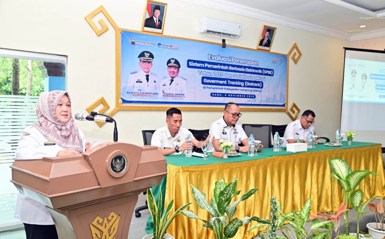 Diskominfo Lampung Selatan Sosialisasikan Aplikasi GoTrack untuk Dorong SPBE dan Pemerintahan Digital