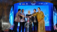 Bupati Gowa Sitti Husniah Talenrang menghadiri Malam Grand Final Pemilihan Taurungka-Taulolo Duta Wisata Gowa 2025 di Istana Tamalate