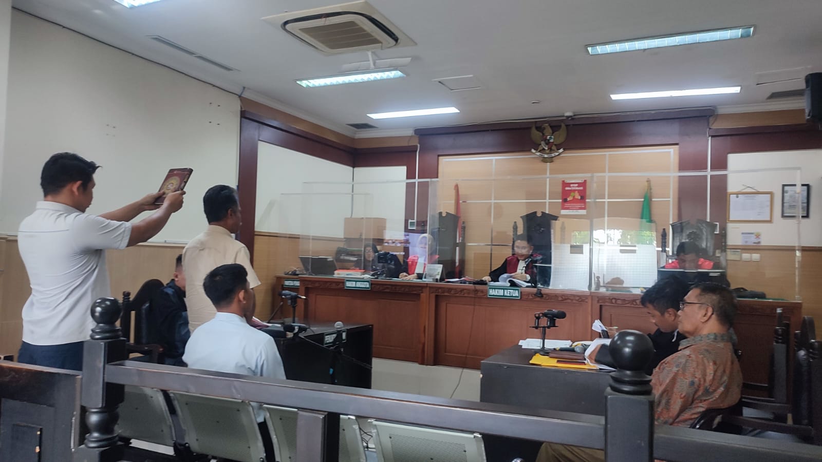 Sidang perkara sengketa tanah milik melibatkan Abadi Tjendera,