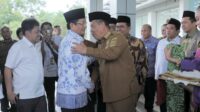 Gubernur Hidayat menyambut Menag RI dan Wakil Kepala BPS dalam kunjungan kerja di Bangka Belitung