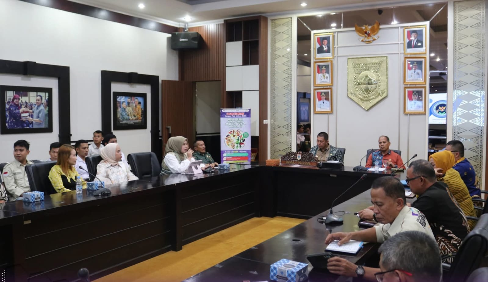 Wali Kota Pagar Alam Ludi Oliansyah memimpin Rakor percepatan program Makan Bergizi Gratis dan gerakan selamatkan pangan