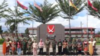Korem 121/Abw melakukan silaturahmi ke MK 3 Briged TDM di Serawak