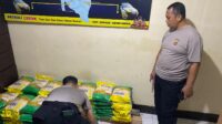 Polsek Cikijing Polres Majalengka menerima 750 kg beras SPHP dari Bulog Arjawinangun