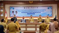 Sosialisasi Product Matching, Literasi Keuangan Pasar Modal, serta fasilitasi Pembukaan Rekening Saham bagi ASN di Aula Rajabasa, Kantor Bupati Lampung Selatan, Senin (24/11/2025).