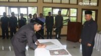 Wakil Bupati Sukabumi H. Andreas melantik 27 guru menjadi kepala sekolah