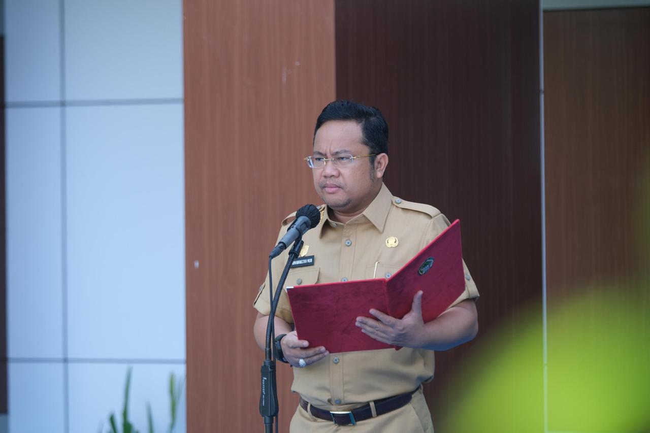 Wakil Bupati Gowa, Darmawangsyah Muin pimpin Upacara HGN 2025