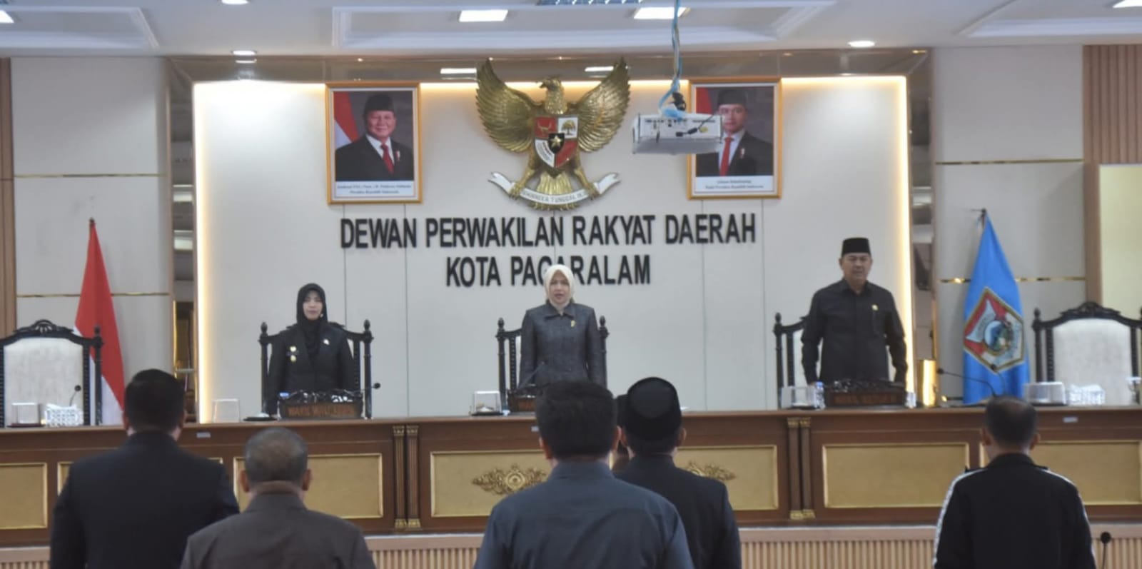 Sidang Paripurna XVIII Sidang Ke-3 DPRD Kota Pagar Alam yang digelar di Ruang Sidang Utama DPRD, Selasa (25/11/2025).
