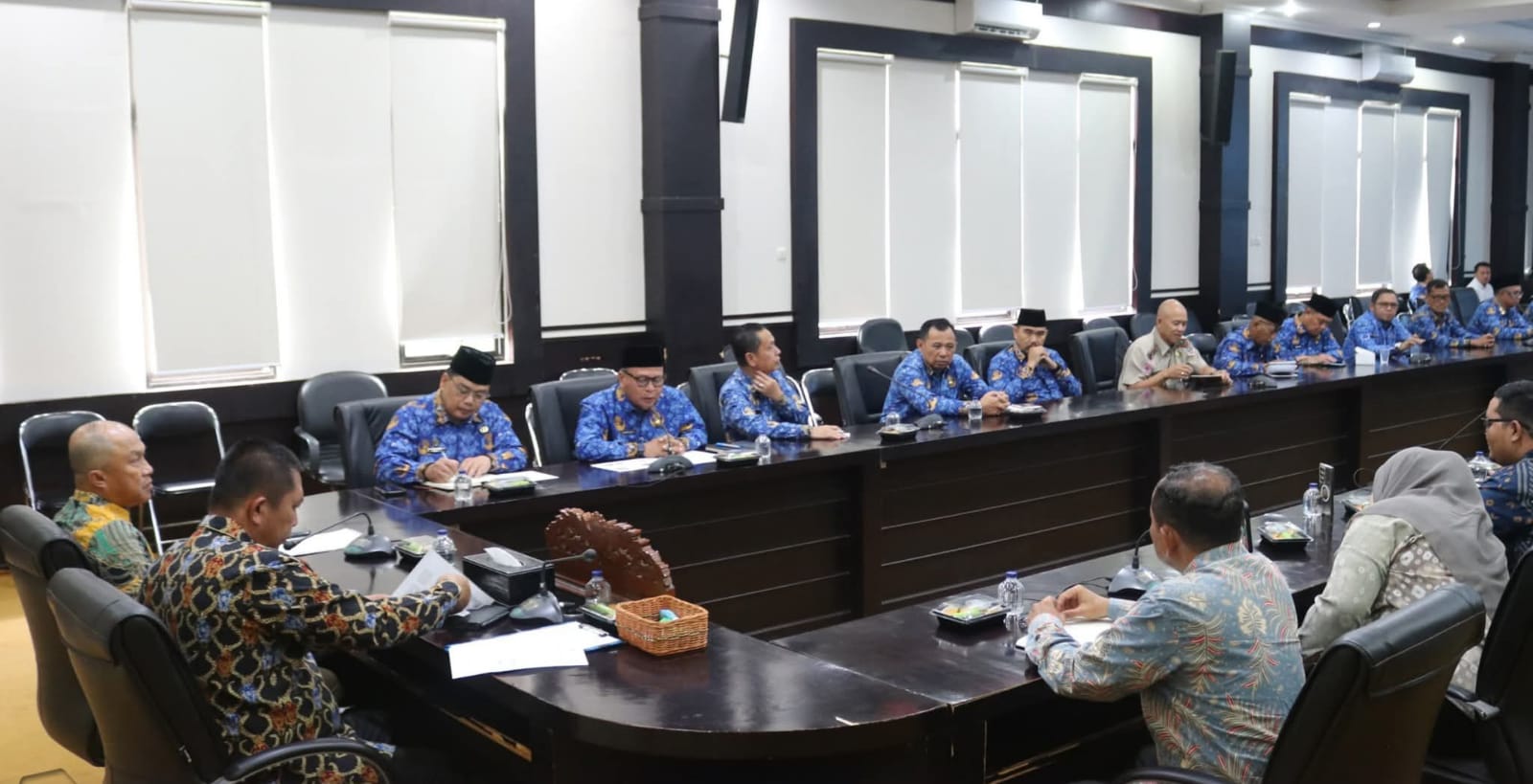 BPK RI Perwakilan Provinsi Sumsel menggelar entry meeting bersama Pemkot Pagar Alam pada Selasa (25/11/2025) BPK RI Perwakilan Provinsi Sumsel menggelar entry meeting bersama Pemkot Pagar Alam pada Selasa (25/11/2025)