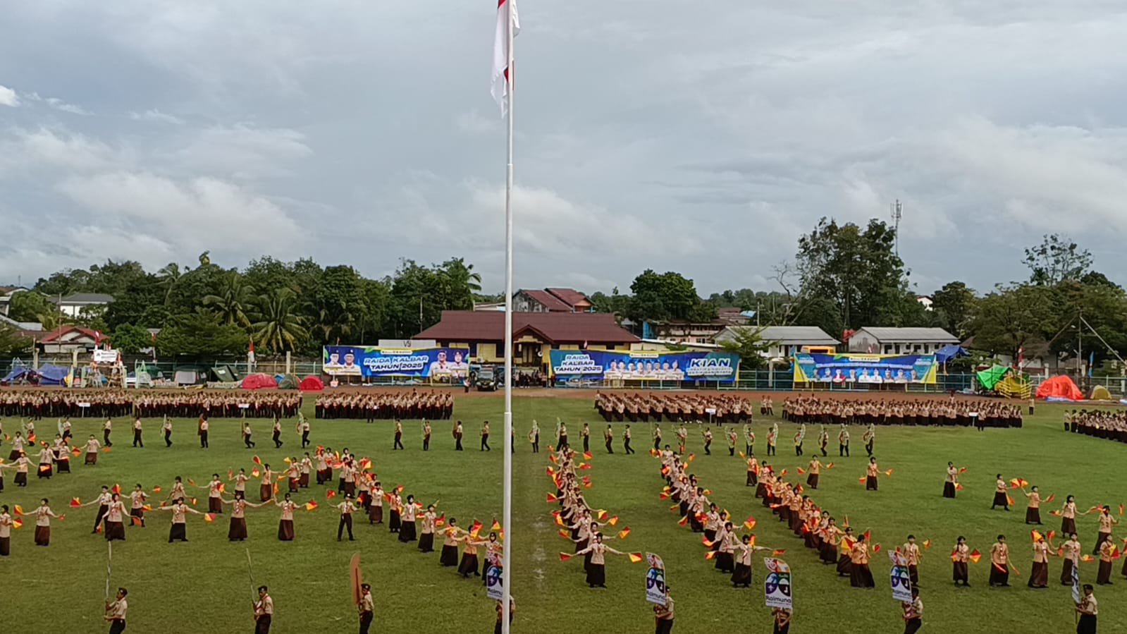 Empat Formasi Tarian Saka Tiga Ceritakan Identitas Sintang