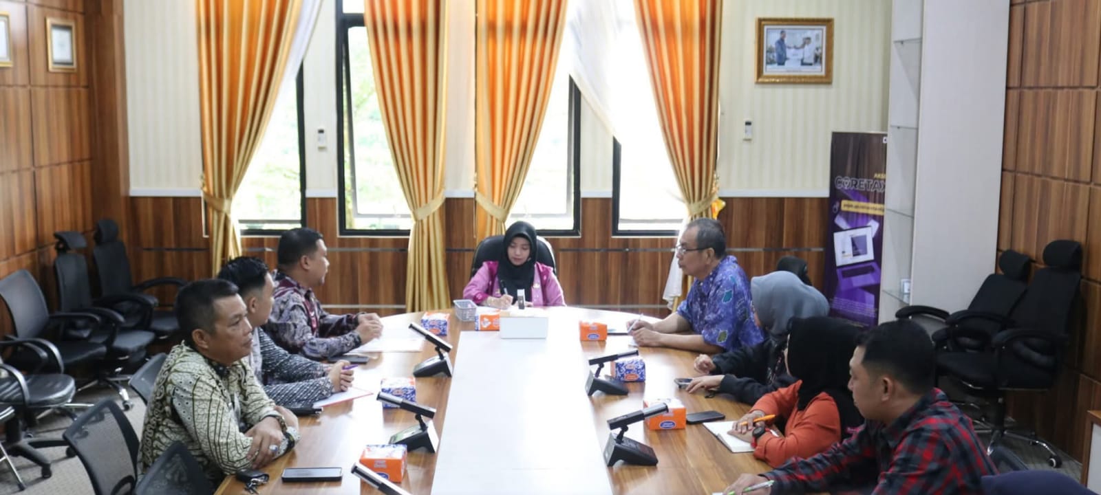 Wawako Bertha menerima audiensi Kepala Lapas Kelas III Pagar Alam