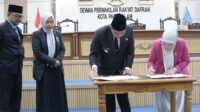 Penandatanganan persetujuan bersama ini menjadi langkah penting untuk menetapkan Raperda APBD 2026 menjadi Peraturan Daerah