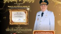 Gubernur Babel Hidayat Arsani menerima apresiasi OJK sebagai mitra strategis percepatan akses keuangan daerah melalui program TPAKD 2025.