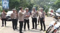 Polres Majalengka melakukan monitoring Pos Pam dan Pos Pelayanan Natal 2025 dan Tahun Baru 2026
