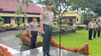 Apel Pagi Personel dipimpin langsung oleh Kapolres Pagar Alam AKBP Januar Kencana Setia Persada, S.I.K, Senin (15/12/2025).