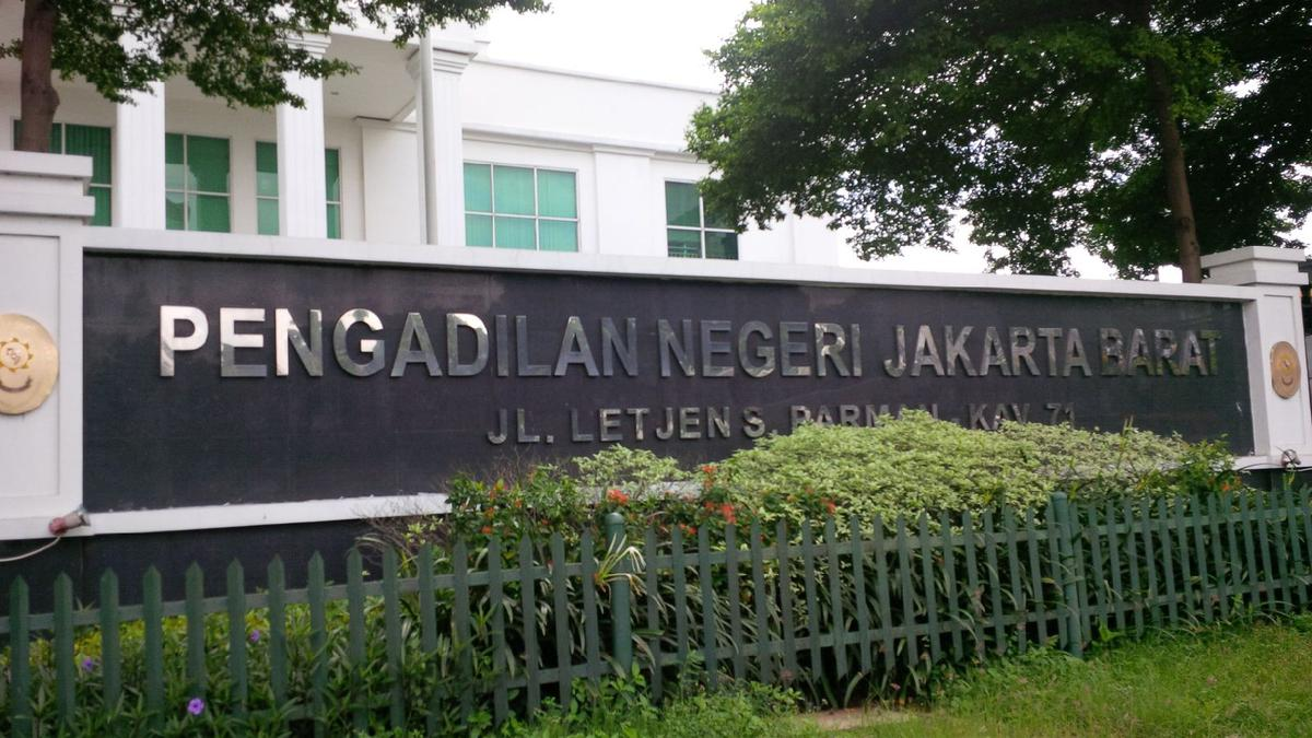 Pengadilan Negeri Jakarta Barat. (foto: sitimewa)
