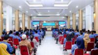 Pemkab Gowa menyerahkan SK Penugasan Kepala Sekolah di Baruga Karaeng Galesong, Kantor Bupati Gowa, Senin (1/12).