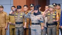 Apel Besar Satpol PP dan Sat Linmas digelar sebagai konsolidasi sekaligus persiapan pengamanan Natal dan Tahun Baru.