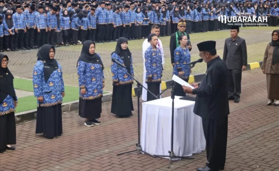 Pelantikan 8.164 PPPK Paruh Waktu formasi 2025
