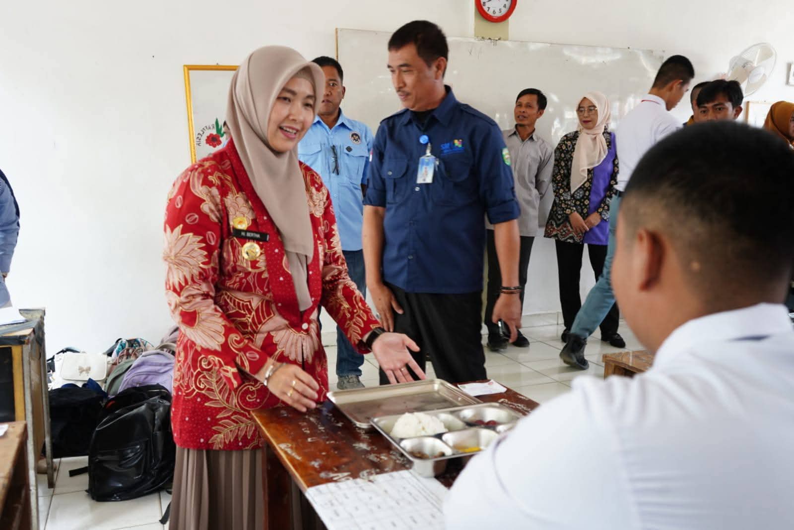 Wawako Bertha menegaskan komitmen pemenuhan gizi anak sekolah