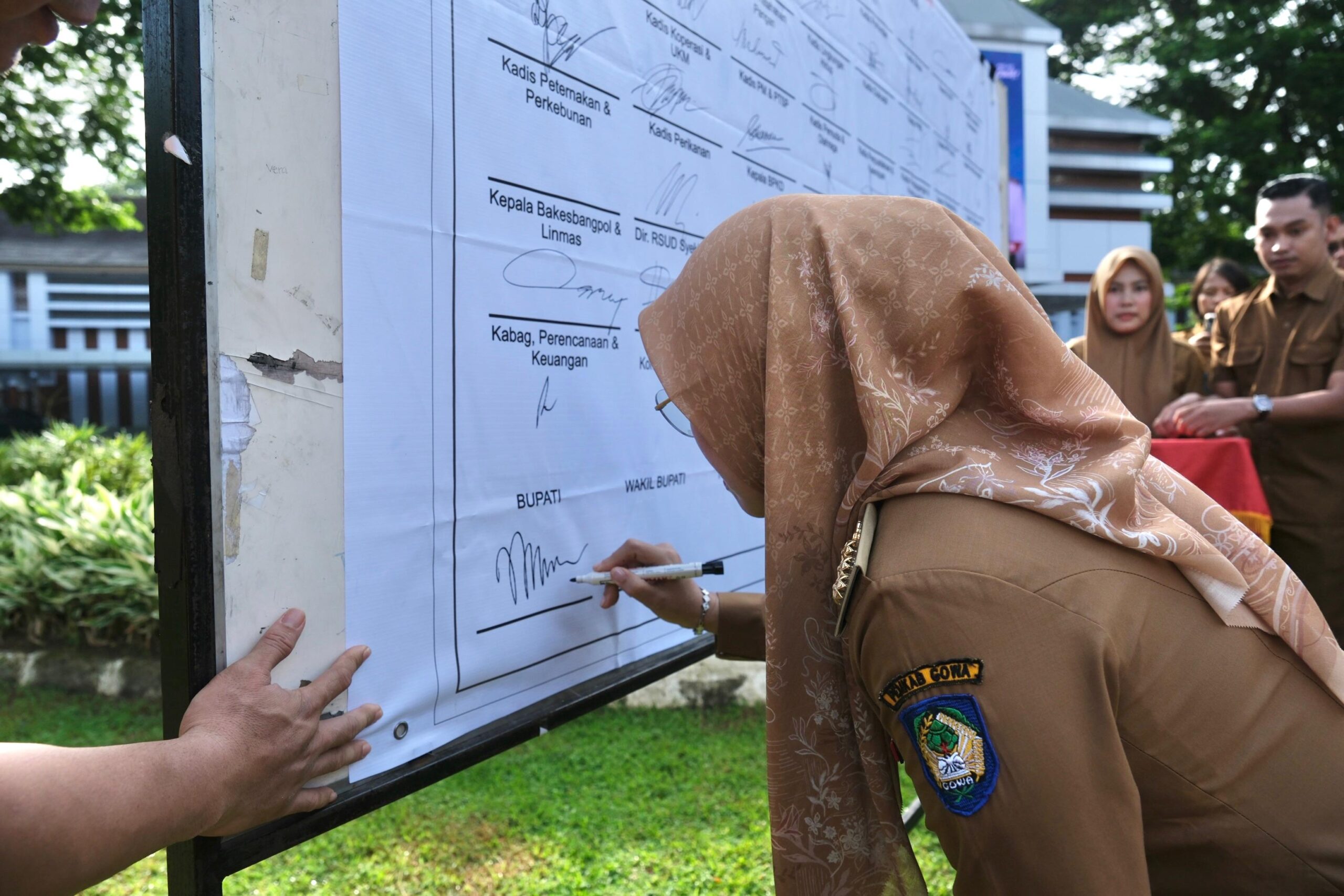 Bupati Sitti Husniah Talenrang menegaskan komitmen antikorupsi