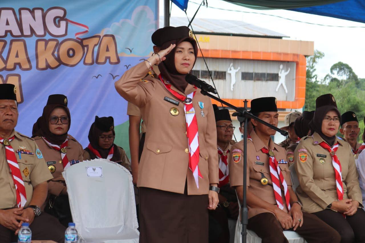 Hj. Bertha memimpin pembukaan PERATA ke-V Kota Pagar Alam 2025