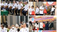 Wakil Wali Kota Jakarta Selatan menerima bantuan makanan bergizi dari PSMTI DKI Jakarta
