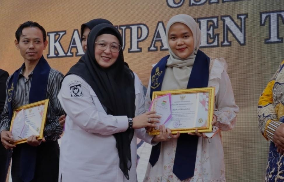 Wakil Bupati Tangerang Intan Nurul Hikmah Puji Semangat Pelaku UMKM untuk Naik Kelas