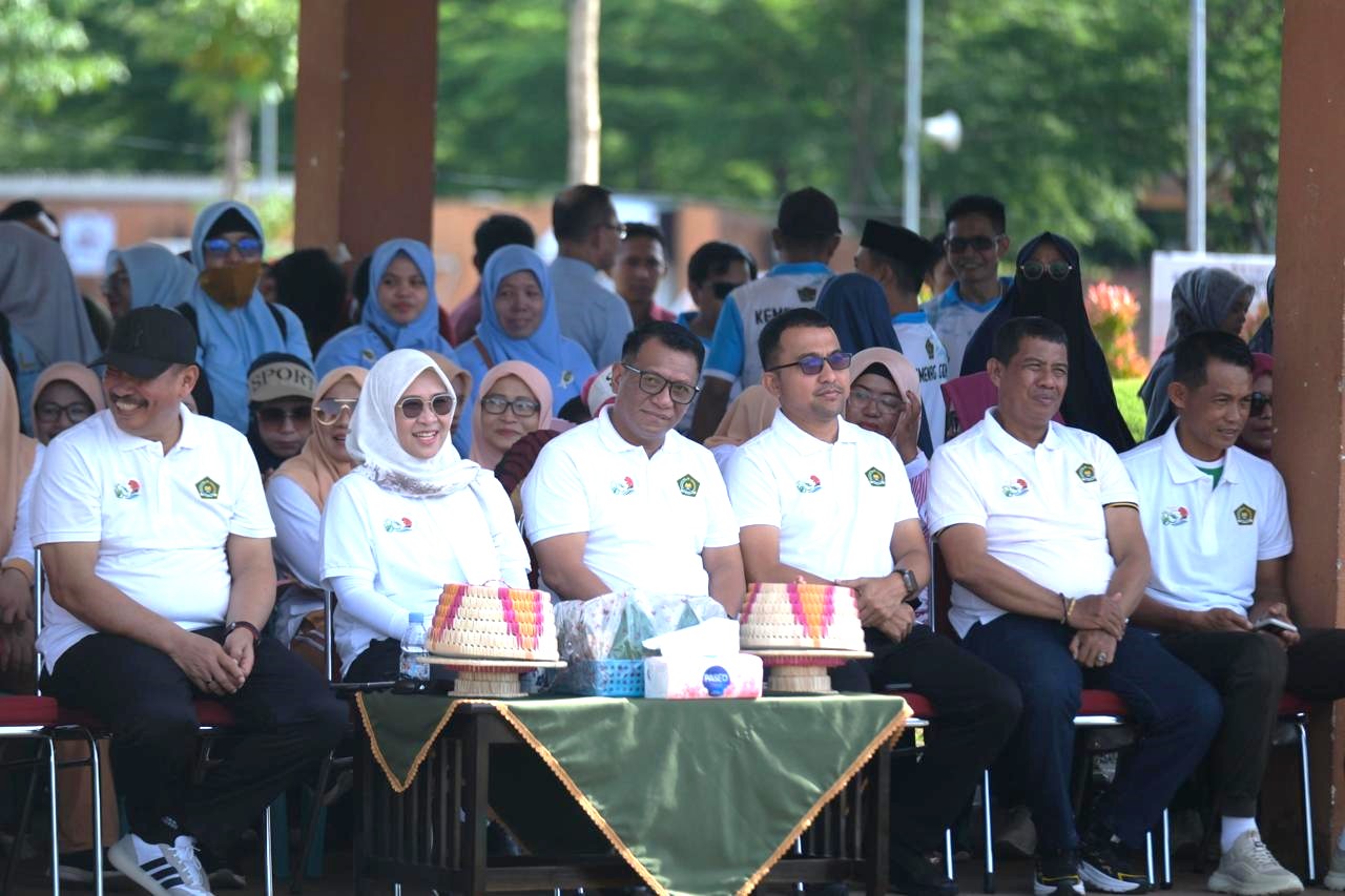 Bupati Gowa Sitti Husniah Talenrang menghadiri Kick Off HAB Ke-80 Kemenag Gowa