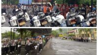 Polres Banjar menggelar Doa Lintas Agama dan Apel Gabungan Pengamanan menjelang Tahun Baru 2026